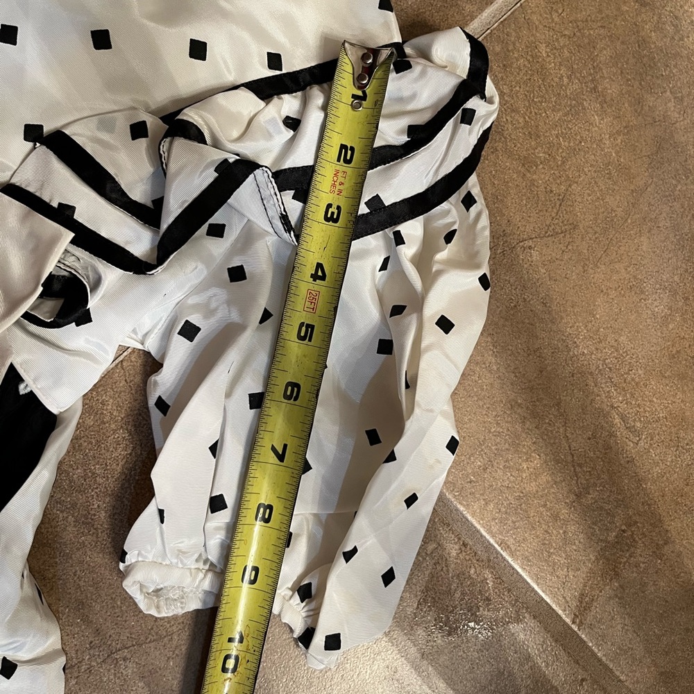 Ruffle polka dot dress - Picture 9 of 10
